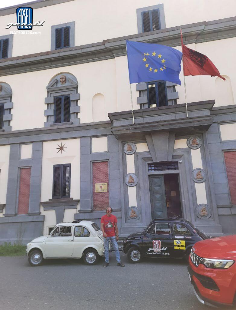 Reiseimpressionen aus Albanien mit einem Fiat 500